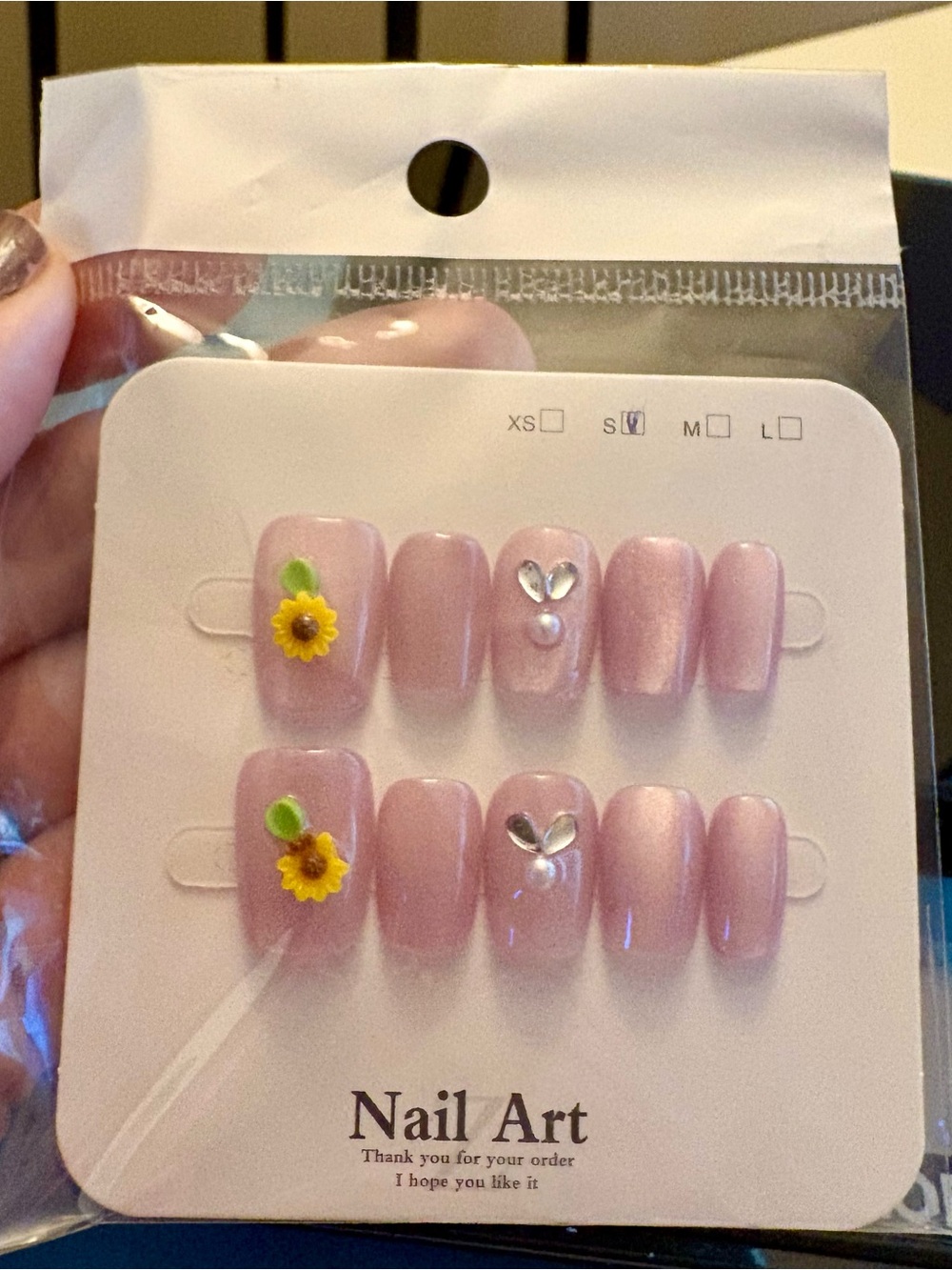 Handmade Press On Nail Set N7